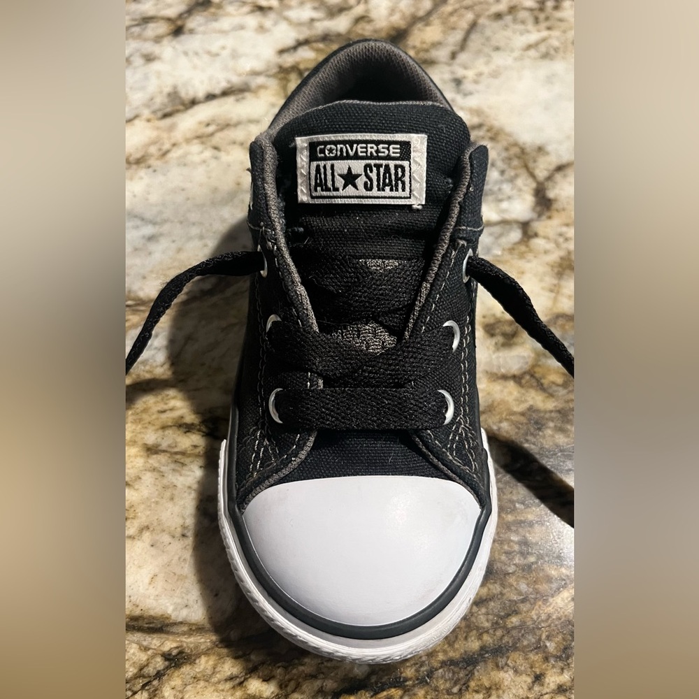 Converse Kids Black and White Sneakers